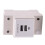 USB DIN Rail Modular Socket DC5V 2.1A Output Fiber Optic Distribution Box Socket Power Adapter 4