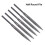 Pneumatic File Small File Air Tool Accessories Deburring Pneumatic Files Workshop Equipment Air Tools Round File 3