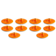 Discos de Pulido para Amoladora Angular M10 de 80 mm,10 Unidades, para Azulejos de Cerámica, Pulido en Seco, Mármol, Porcelana, Biselado de Bordes.