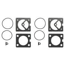 2X Sostituisci il Kit Guarnizione Compressore Aria D30139 Compatibile con Cable/DeVilbiss D28760 KK-4949 919153160