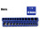 2 Pcs  Magnetic Sockets Storage Rack 1/4 Inch Plastic Socket Display Holder Kit Professional Metric Tools Organizer 3