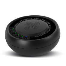 USB Conferentie 360 Voice Capture Microfoon voor Videoconferenties Online Cursussen Live Uitzendingen Zwart