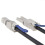 SAS HD SFF 8088 to SFF 8644 Internal External Server Cable 6Gbps High Speed Data Cable Black Flat Connector 0.5m 6
