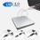 USB 3.0 with Type C Adapter External CD Burner Optical Drive RW DVD ROM Burner Player Writer Reader for Laptops PC 4