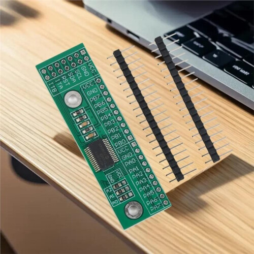2 Set 16-Ch IO Expansion Pin Module Board for I2C Interface IIC Input Output MCP23017-E/SS for Computer Game Console 1