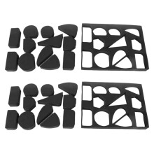 Pottery Mug Handle Molds Set of 24 DIY Cups Handle Making Mold Tool for Clay Ceramic Clay Cutters Coffee Mug Handle Mold