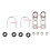 2 Pcs Radiator Relocation Brackets Radiator Relocation Brackets for  CRX Integra K20 K24 3