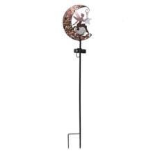 Solar Pathway Lights, Moon Fairy Glass Angel Decorative Outdoor Decorative Lights Waterproof