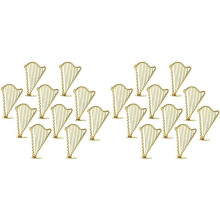 20X Miniature Harp, Miniature Musical Instrument Model, Harp Model Pendant for Music Party Home Decor