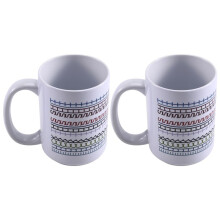 Keramik-Kaffeetasse mit Versteckter Botschaft - Sarkastischer Reisebecher mit Versteckter Botschaft, Lustiges Modernes Trinkgeschirr, Perfektes
