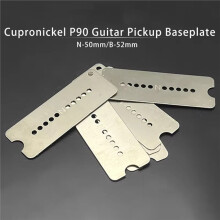 5pcs Cupronickel Baseplate for P90 Style Pickup Pickup Baseplate 81x30MM Baseplate Pickup Parts Neck