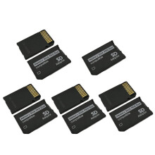 10pcs TF to MS Memory Stick Pro Duo Adapter Card Reader for PSP1000 2000 3000 Gaming for PSP Series Single Slot