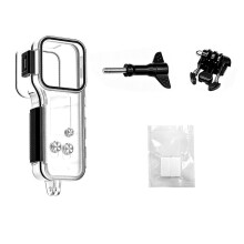For Osmo Pocket 4 Waterproof Case 50M Transparent Diving Waterproof Case for Surfing Swimming Rafting Skiing