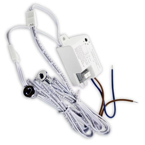 220V Cabinet Door Control Induction Sensor Wardrobe   Support Open/Concealed Installation Double Door Control 1