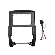10.1 Inch Car Radio Fascia with Cable Kit for Sorento 2009-2012 Dash Audio Fitting Panel Frame Kit Accessories
