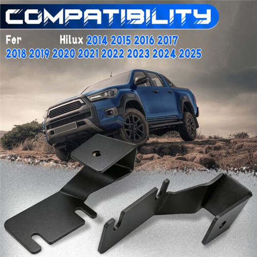 Kit di Montaggio per Supporto Luci A-Pillar per LED e Luci Antinebbia per  Hilux 2014-2025 2