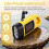 Wind  Torch, Super Bright LED, Hand Crank & Solar Powered Flashlight with Hook for Outdoor 4
