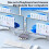 USB3.0  Adapter 4 in 4 Out USB Switcher  PC Laptop for Printer Keyboard Mouse U Disk Sharer Controller 6