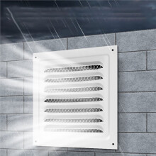 Aluminum Alloy Air Vent Grille - Square Exhaust Outlet for Heating Cooling 250x250MM