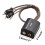 2-Channel RCA Stereo Ground Loop Isolator Designed for Audio Signals Eliminate Amplifier Noise Filter 6