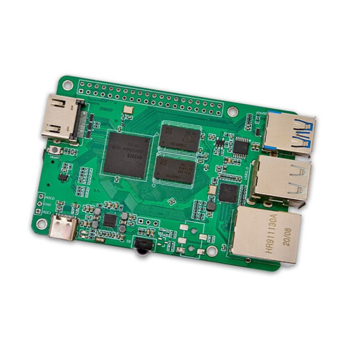 RK3328 Development Board A53 Quad-Core Processor 2x512MB DDR4 Gigabit Ethernet USB2.0 USB3.0 for Android/Ubuntu/Debian 2