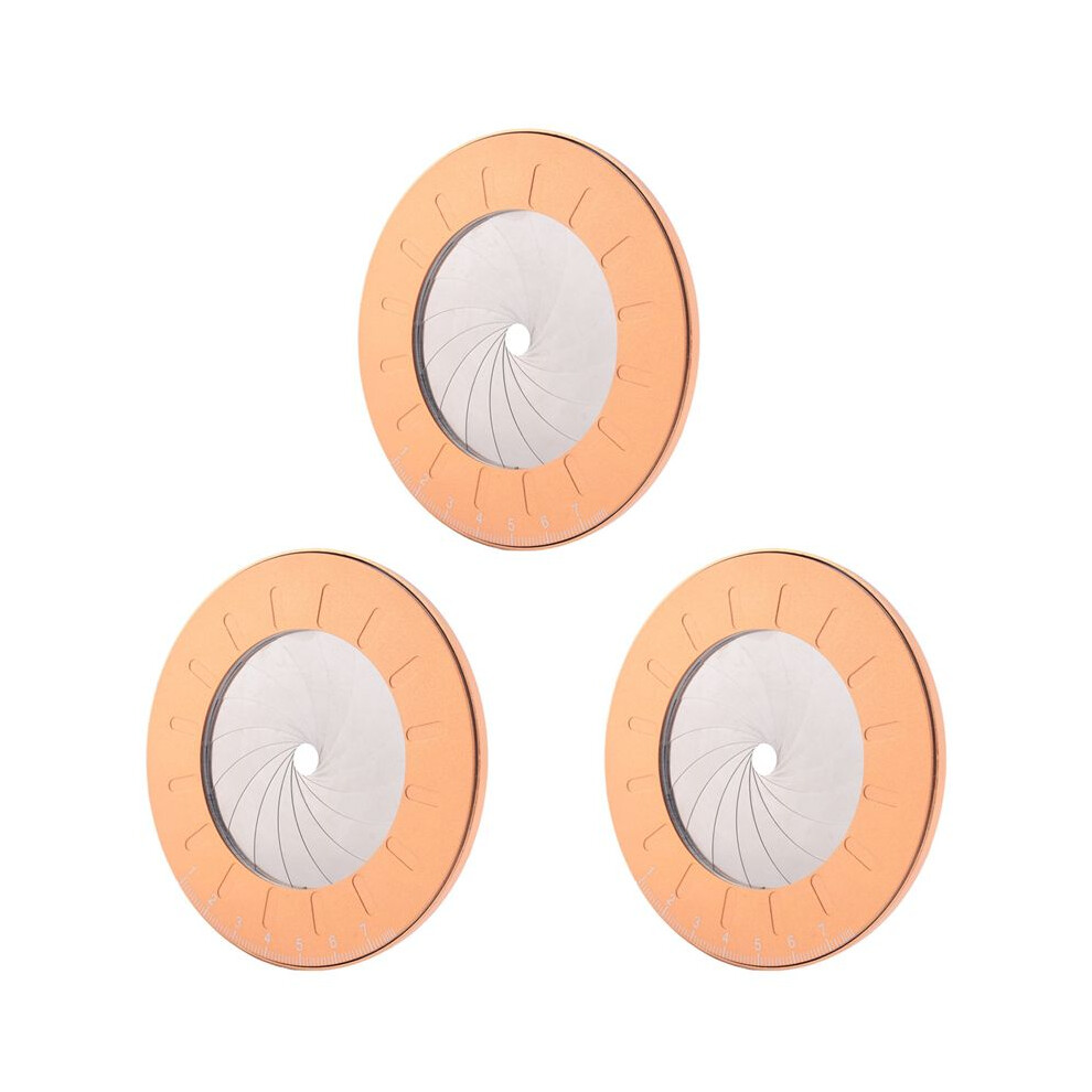 Adjustable Circle Drawing Ruler Tool, Professional Round Circle Drawing Tool, Measuring Ruler (3Pcs) 6033495008248