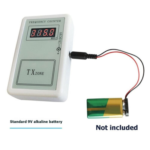 Remote Frequency Detector Frequency Counter 260-500Mhz Handheld Frequency Wireless Remote Control Frequency Tester 2