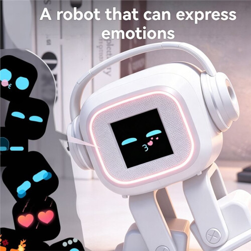EMO AI Chatbot Robot  Emotion Perception  Display Touch Interaction Singing Dancing AI Companionship Pet 2