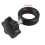 32mm/25mm Stereo Microscope Metal Column Pillar Bar Adapter with Screw Fix Position Ring Holder 25MM 6