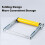 Adjustable Height Table Saw Roller-Stand Attachment,Cutting Machine Miter Saw Roller Support Stand for Woodworking Frame 3