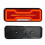 1 Pair Tail Light LED Rear Tail Light Combination 12V 24V Light for Trucks & Trailers Multi-Function 5