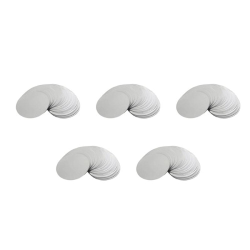 1500 Pcs 3 Inch Silver Wine Pourer Discs Drip-Proof Drip Pouring Pour Spout Pour Wine Thin Slice