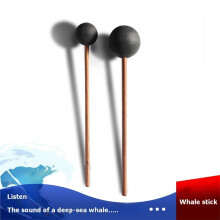 Friction Gong Mallet Gong Resonant Mallet Whales Sound Mallet Whale Singing for Meditation Sound Baths or Yoga B