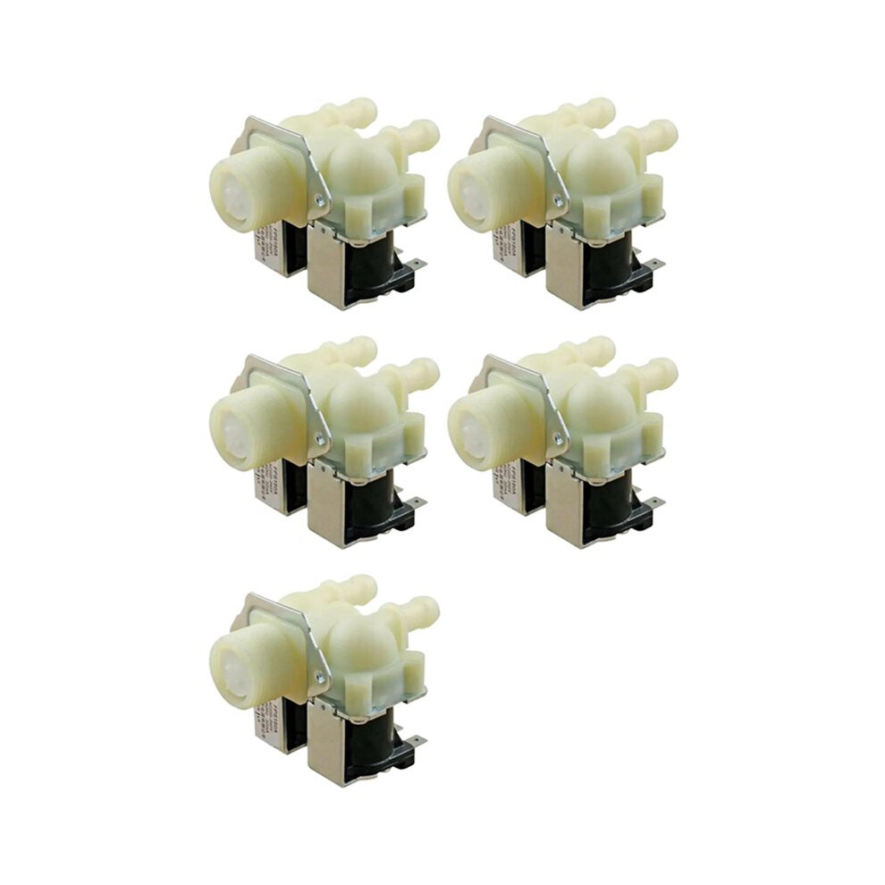5X Fps-180A Washer Water Inlet Valve For 5221En1005a 5221En1005b Ac220v Water Inlet Valve Assembly 6032429412328