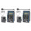 2X Akustisk Gitarr Pickup, 5 Band EQ Equalizer Gitarr Preamp Piezo Pickup Tuner med Mikrofon LCD-Skärm 1