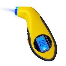 Bicycle High Precision Tpressure Gauge Digital LCD Backlight Car Bike Motorcycle Air Pressure Monitor Anti Leakage