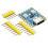 4 Stück RP2040-ZERO RP2040 für Raspberry Pi Mikrocontroller  Entwicklungsboard Modul Dual-Core M0+ Prozessor Weld 2