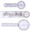 3Pcs 360 Degree Goniometer Angle Medical Spinal Angle Ruler Angle Inclinometer Ruler Protractor Angle Finder Measuring 2