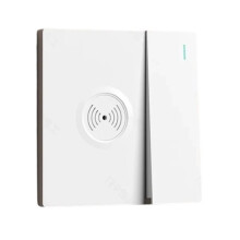 Commande Sonore et Lumineuse de Type 86 pour Interrupteur Ultra-Mince Encastré, Détection de Présence Humaine dans un Couloir