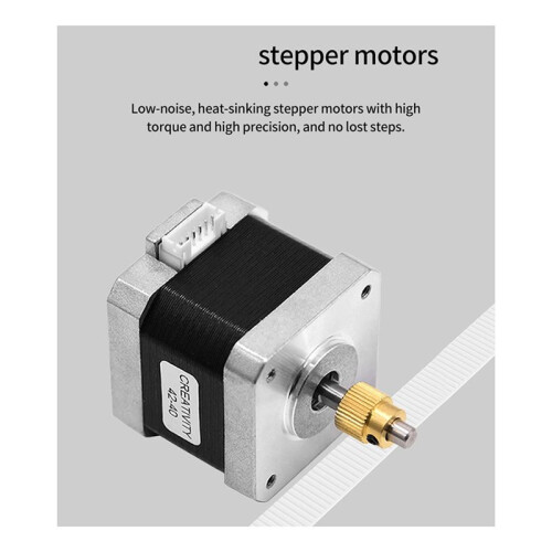 Creativity 42-40 Stepper Engine with Extruder Gear for 3D Printer Extruder for Ends 3/3 V2/Ends 3 Pro/Ends 5/CR-10 2