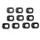 Lot de 10 Protections pour Nacelle et Objectif de Drone pour   4 Pro 2