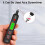 1pc Electrical Test Pen 12-300V Multi Functional Broken Wire Digital Display Electrical Induction Test 4