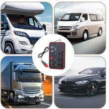 Fast Charging Car Inverter Adapter Car Inverter Fast Charging Adapter for Automotive Vehicles, Laptops, and More