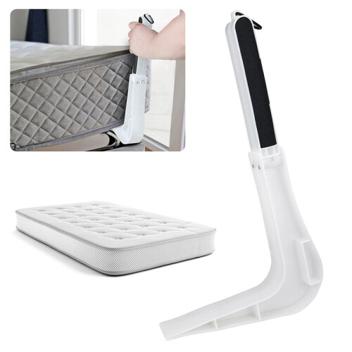 Collapsible  Mattress Lifting Tool Under Mattress Wedge Elevator for Changing Sheets, Effortless Bed Making 1