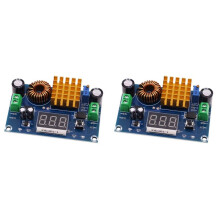 2X XH-M411 Modulo Convertitore Boost 5V-45V Regolatore di Tensione Voltmetro Step- Regolabile Modulo Display Digitale