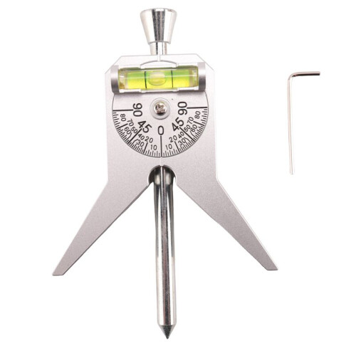 Pipe Center Finder, Pipefitter Tools W/Centering , Pipe Fitting Tools Center Finder Tool to Measure Pipe Diameter 1