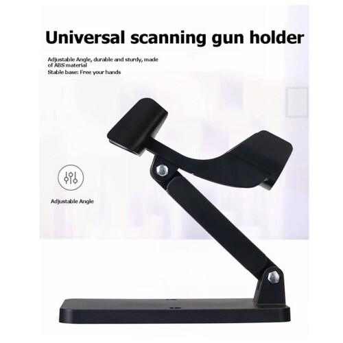 Universal Barcode Scanner Stand Code Reader Scanner Desk Holder for Logistic Warehouse Bar Sturdy Anti Slip Base 2