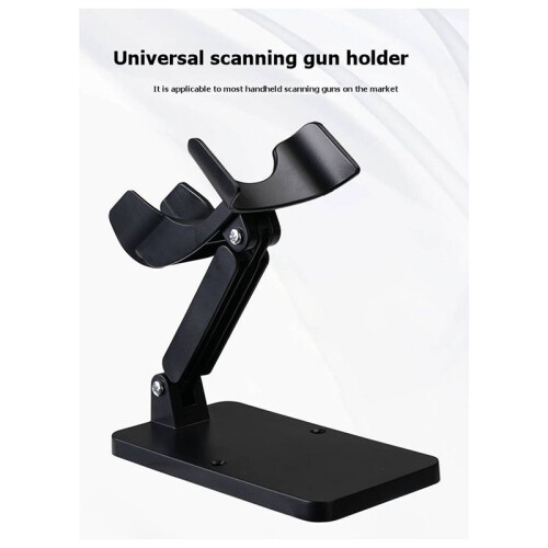 Universal Barcode Scanner Stand Code Reader Scanner Desk Holder for Logistic Warehouse Bar Sturdy Anti Slip Base 2