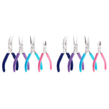 8 Pcs Jewelry Making Tools Kit Jewelry Pliers with Needle Nose Pliers for Crafts Wire Wrapping Jewelry Making Supplies