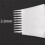 French Style Leather Chisel Polished Die-Steel Chisel Punching Tool Kits for Leather Working 3mm 4